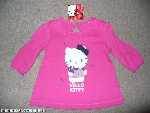 Tričko Hello Kitty vel.62, 74, 80, 86