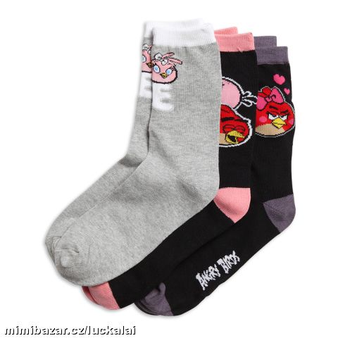 Ponožky Angry Birds 31/33 skladem