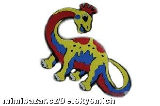 Dekorace Dino - pěnová samolepící na stěnu, sklo