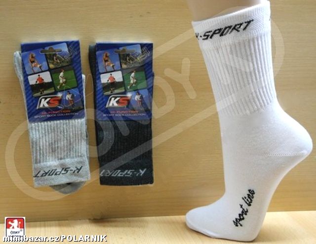 5 párů ponožek SPORT LINE