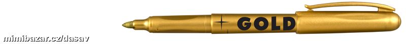 Popisovače - fixy 2690 zlatý