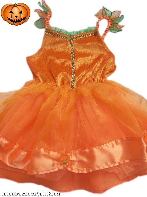 Karnevalové dýňové šaty