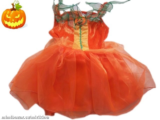 Karnevalové šaty pro malou dýni