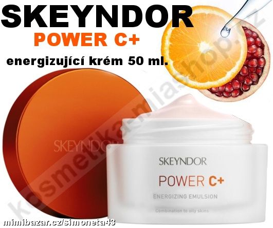 Skeyndor Power C + Energizing Cream SPF15 krém 50ml