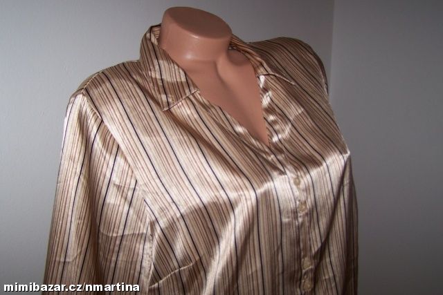 Bonmarché zlatavá halenka V. 46