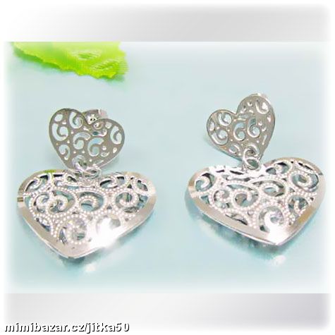 Náušnice z chirurgické oceli 316 L SKLADEM