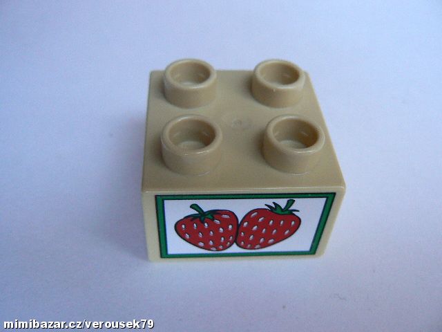 Duplo 2x2 s potiskem jahody - č. 4568337