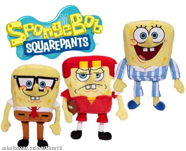 *** SPONGE BOB PLYŠ 15 cm ***