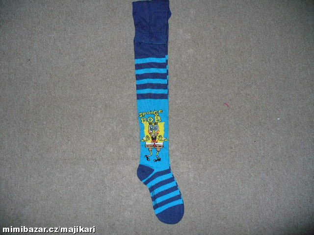 Punčocháče Spongebob vel.92, 104, 116