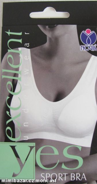 Sportovní podprsenka ČERNÁ