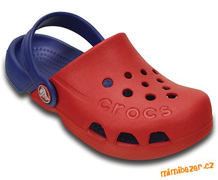 CROCS ELECTRO C9 červenomodré - pepper/blue