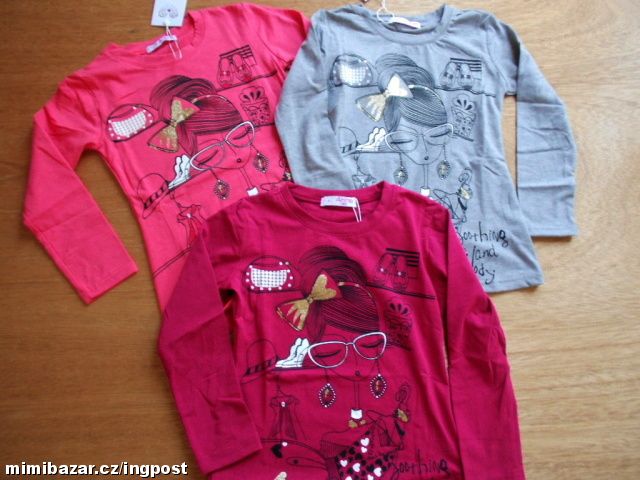 KRÁSNÉ KVALITNÍ TRIČKO /K3304/