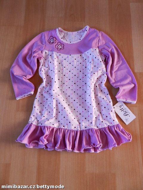 Noční košile s dlouhým rukávem SKLADEM