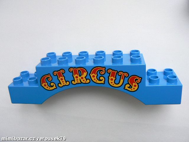 Duplo 2x10 oblouk s nápisem cirkus - č.6020788