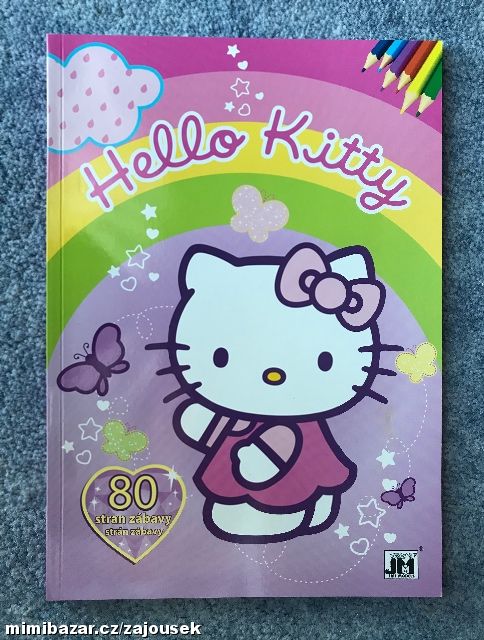 Omalovánky Hello Kitty / 80 Stran / A4