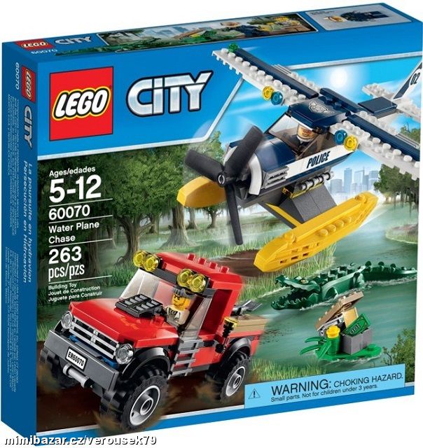 Obrázek k inzerátu: LEGO 60070 - CITY - pronásledování hydroplánem