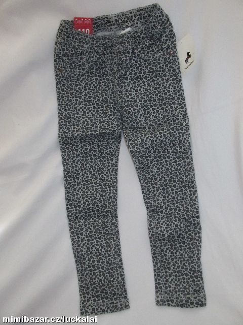 Kalhoty, leginky srdíčka vel. 110