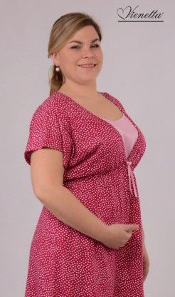 Dámská noční košile mateřská kojící Linda vel. M