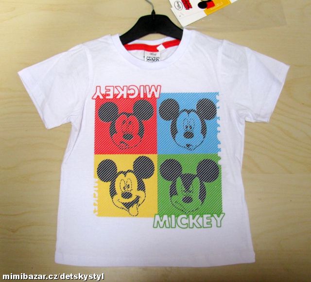 dětské TRIČKO, TRIKO MICKEY MOUSE