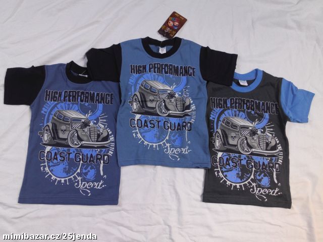 Chlapecké triko - tričko 92-128