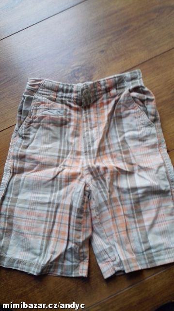 Debenhams kratasy bezovo oranzova kostka jemna