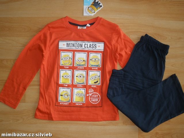Chlapecké pyžamo Mimoni vel. 3 roky