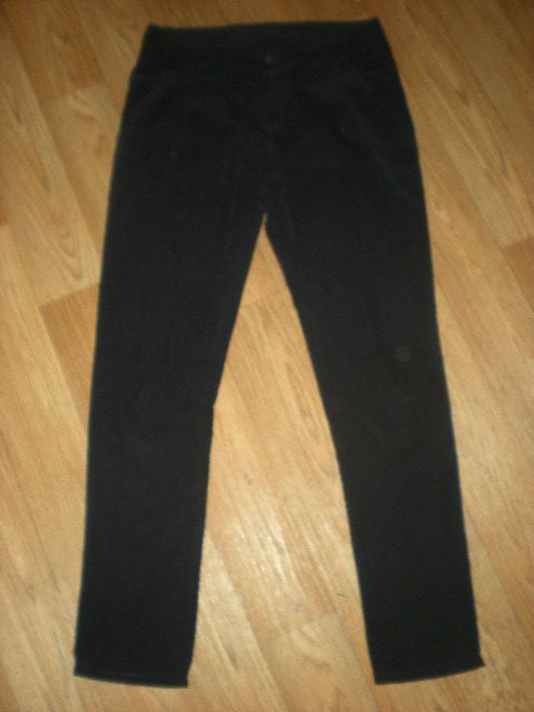 tmavě modré manžestrové kalhoty vel. 42 LONG