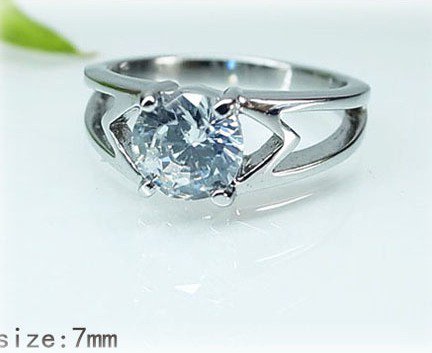 PRSTEN Z CHIRURGICKÉ OCELI-SKLADEM VEL.52, 55, 59