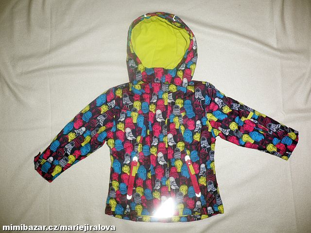 Luxusní zimní funkční bunda s reflexními prvky