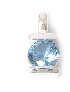 Aqua - přívěsek stříbro 925/1000