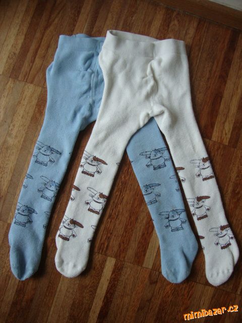 Termo, uvnitř froté punčocháče vel. 86/ 92