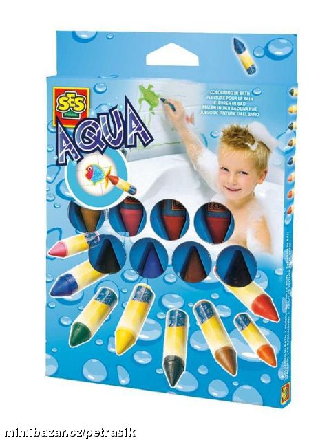 OLYMPTOY Malování ve vodě - vonící voskovky