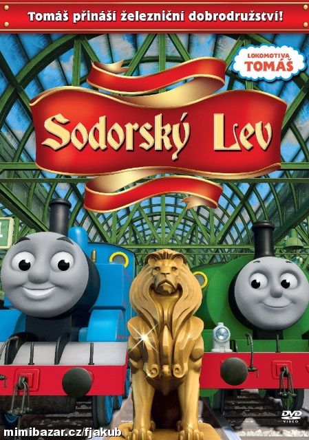 DVD Lokomotiva Tomáš - Sodorský Lev NOVINKA!