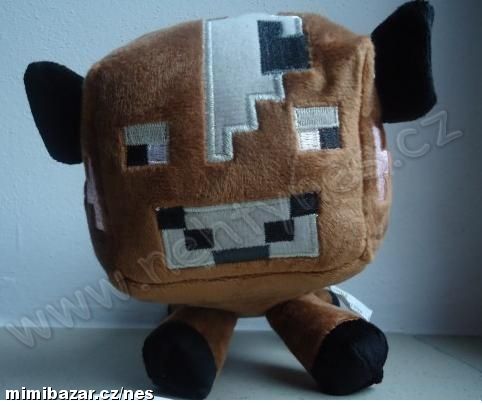 Minecraft Krava Sleva - 5089bcV MINECRAFT plyš 20 cm Baby Cow kráva VELKÁ, Praha ...