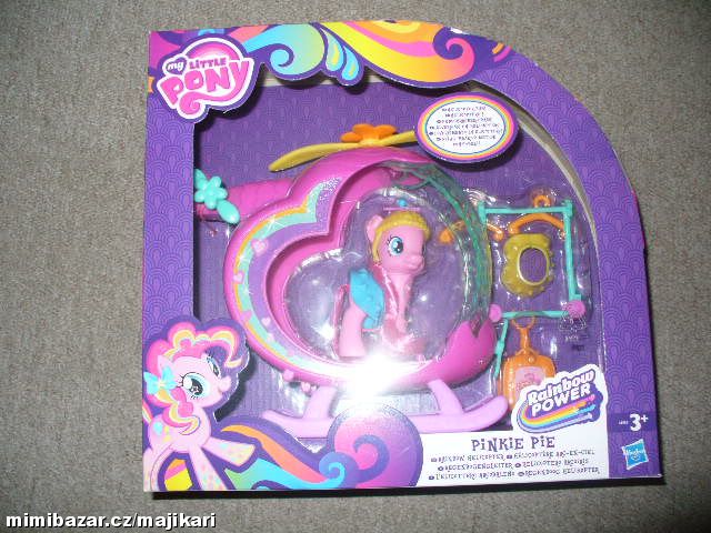 MLP Pinkie pie s helikoptérou