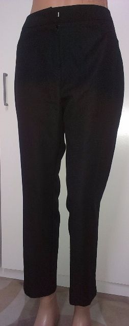 Černé strukturované kalhoty Regular v.42-44, South