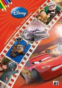 Omalovánky A4 Disney film - lesklá vazba