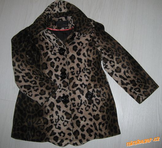 Luxusní leopardí kabátek podzim - jaro - 4 roky