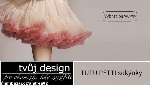 Sukně pro dospělé tutu petti nadýchaná
