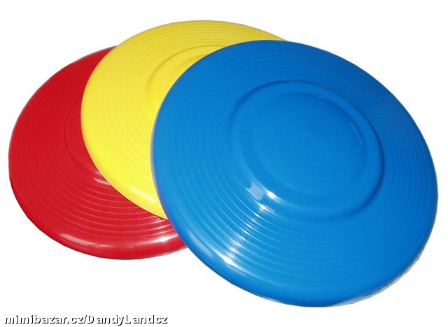 Letající talíř plastový, průměr 22 cm