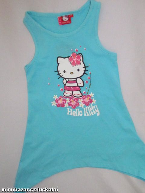 Tílko, tunička, tričko Hello Kitty