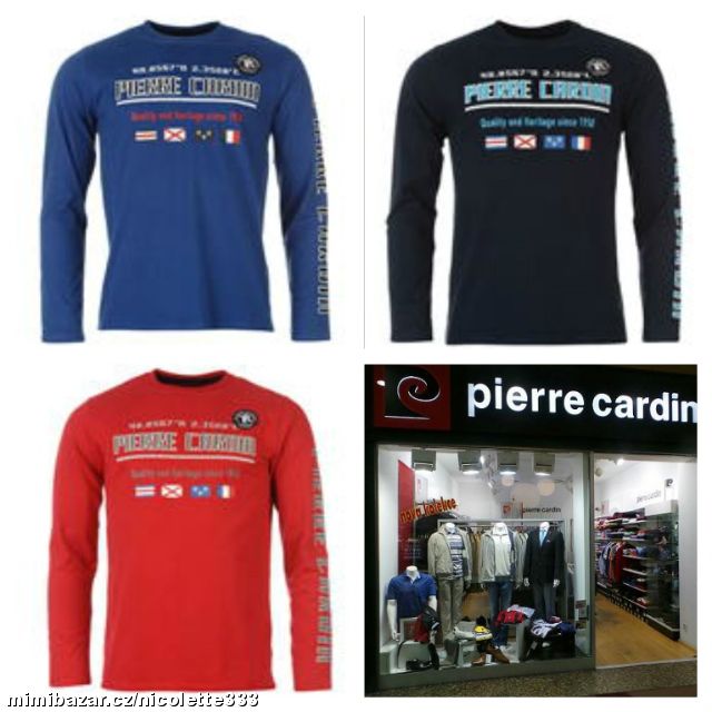 Tričko Pierre Cardin - L, XL, XXL