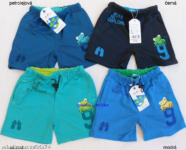 Pěkné bavlněné kraťasy