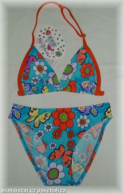 Plavky plážové dvoudílné Bikini MARISS 104/110 v.5