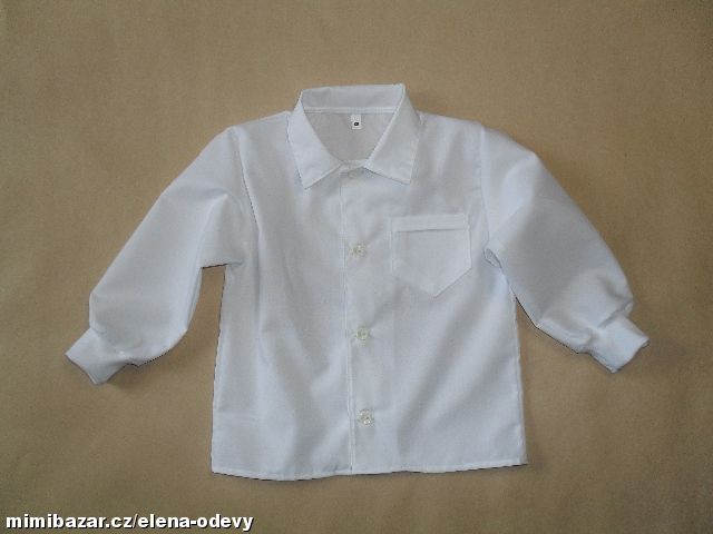Společenská košile pro nejmenší MILOŠ LUX