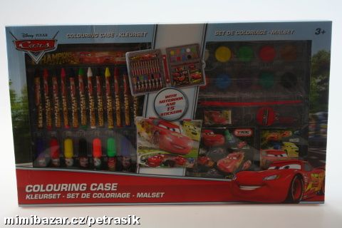 Kufřík na kreslení Cars