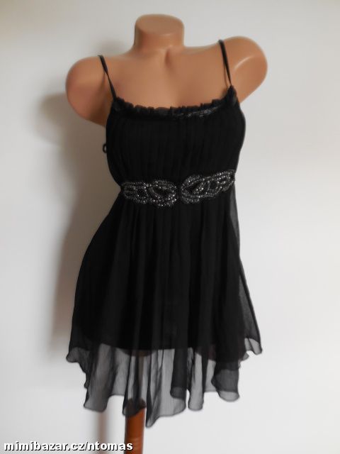 River island tunika s výšivkou V. 38