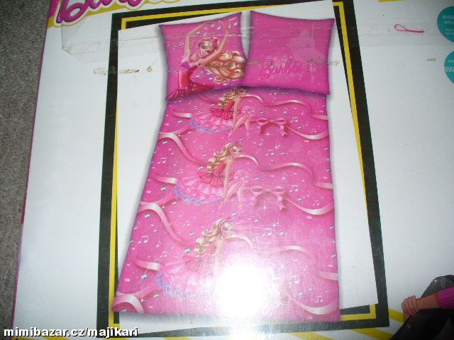 Povlečení Barbie 70x90, 140x200cm