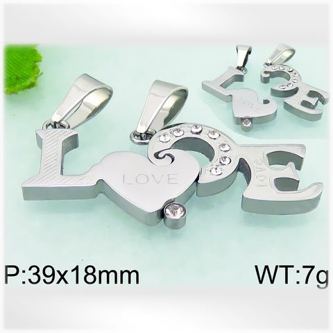 Přívěsek z chirurgické oceli SKLADEM