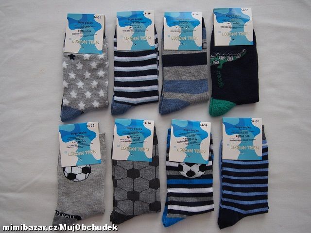 ** Chlapecké ponožky ** vel.34-36